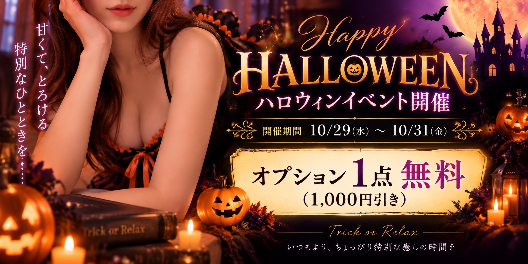 ♦︎ハロウィンイベント開催♦︎