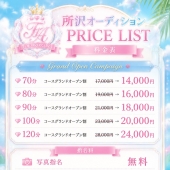 料金表